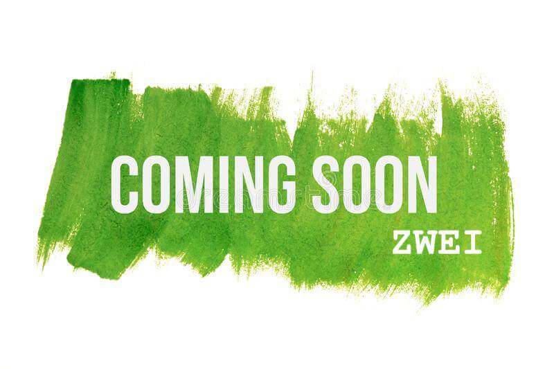 Coming soon… - ZWEI België / Nederland | Officiële®